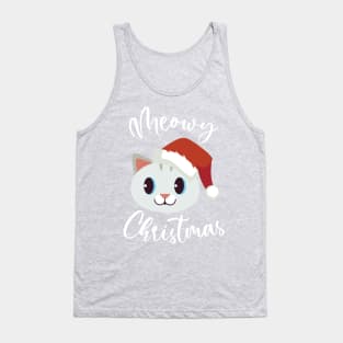 Meowy Christmas Tank Top